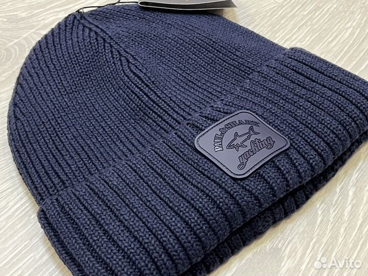 Шапка теплая Paul&Shark на флисе