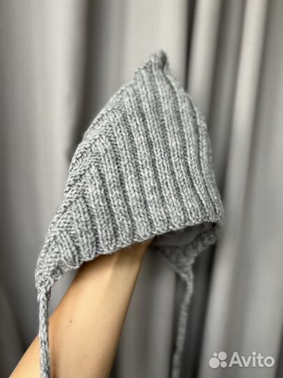 Зимние шапки вязаные детские