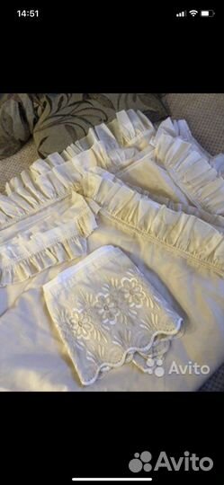 Покрывало, наволочки, занавески, ламбрекен