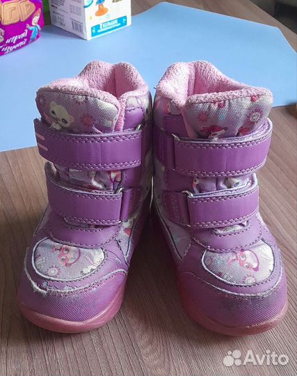 Зимние ботинки 24 размер