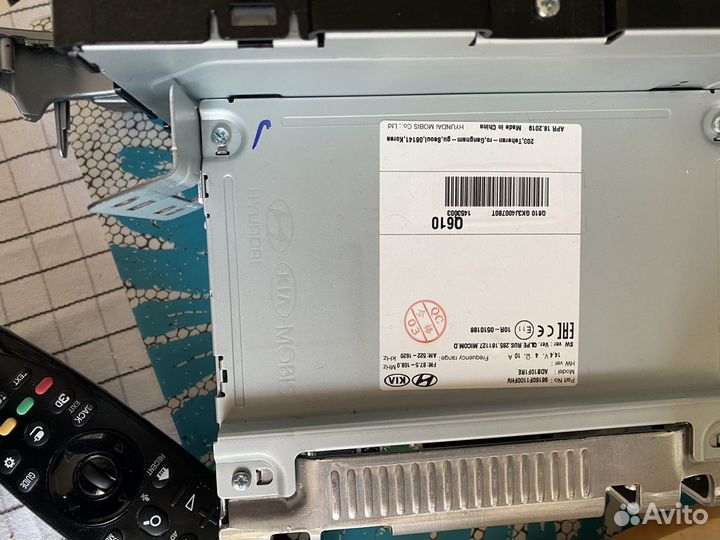 Штатная магнитола на Киа спортейдж 4, рестайлинг