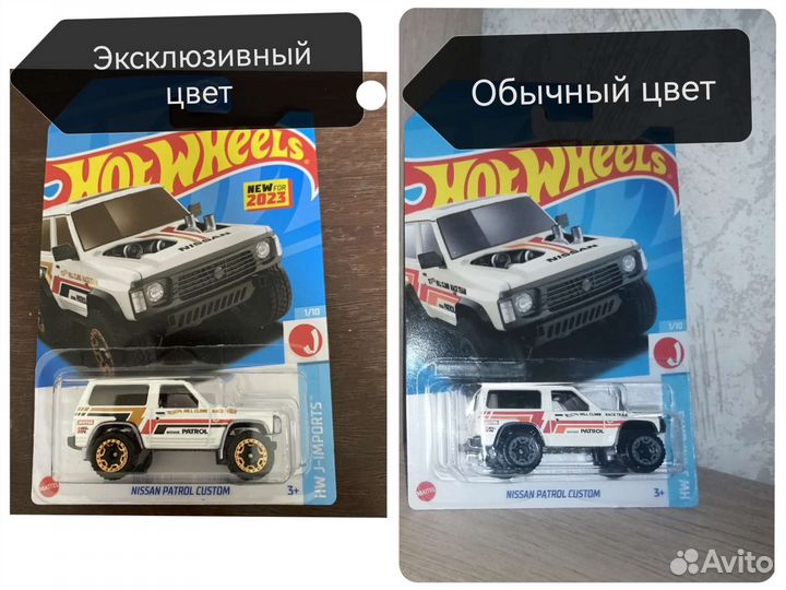 Hot wheels nissan patrol эксклюзивный цвет