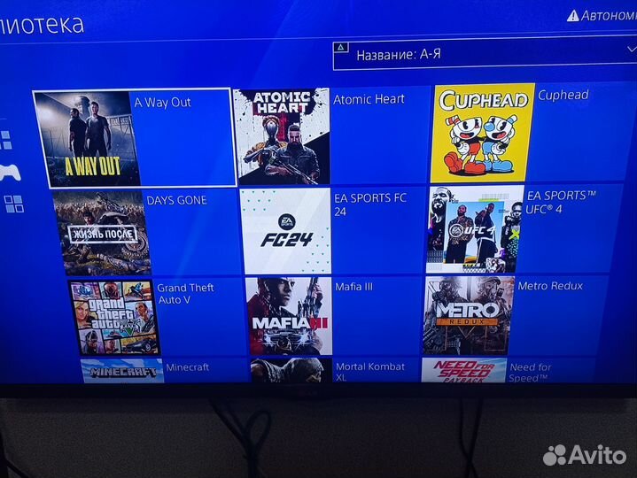 PS4/HEN9.0/топ игры