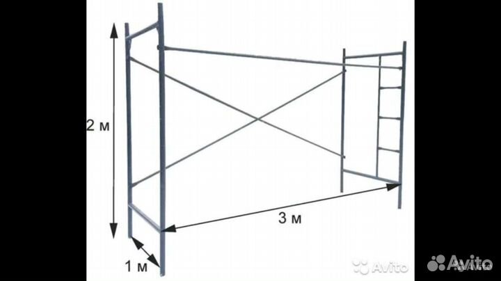 Леса строительные/вышка-тура. аренда/доставка