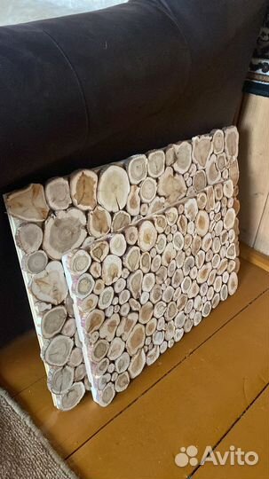 Панно из можжевельника