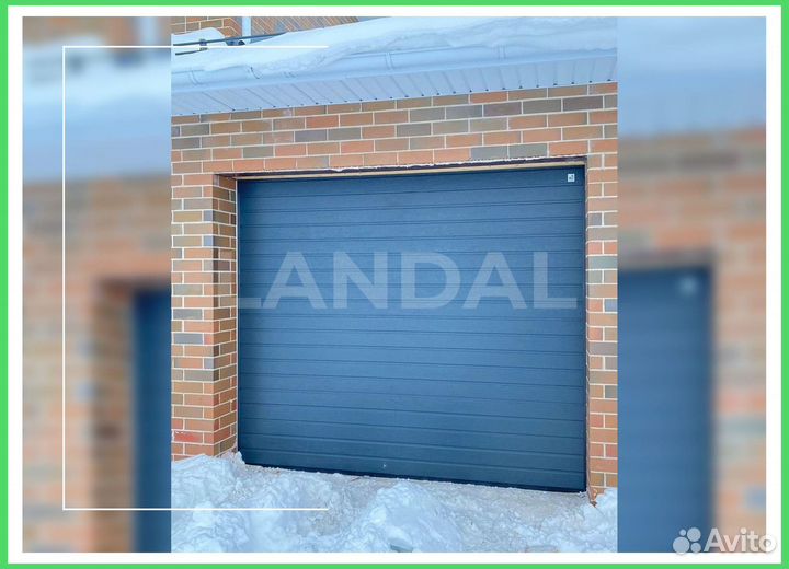 Гаражные секционные ворота