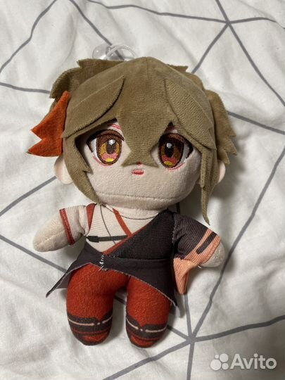 Мягкая плюшевая игрушка аниме геншин импакт Казуха