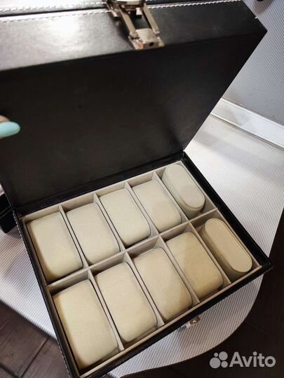 Коробка для часов или браслетов, двухярусная