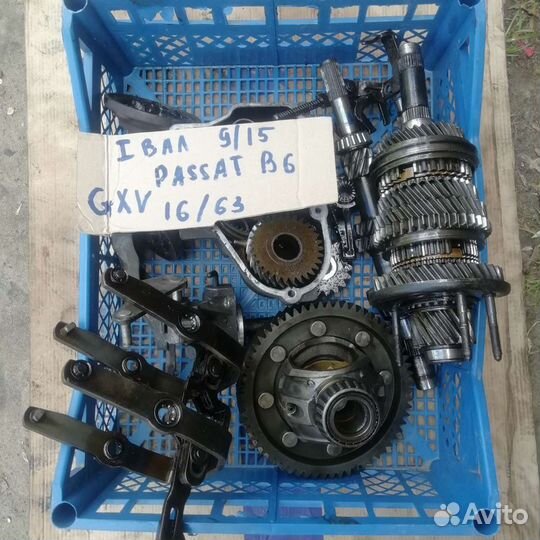 МКПП JYL GXV Volkswagen Пассат B6 1,9 по запчастям