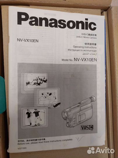 Видеокамера panasonic nv-vx10en