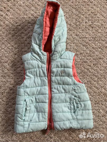 Жилетка для девочки двухсторонняя Zara