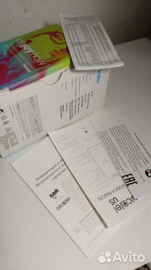 Коробка от телефона alcatel U5