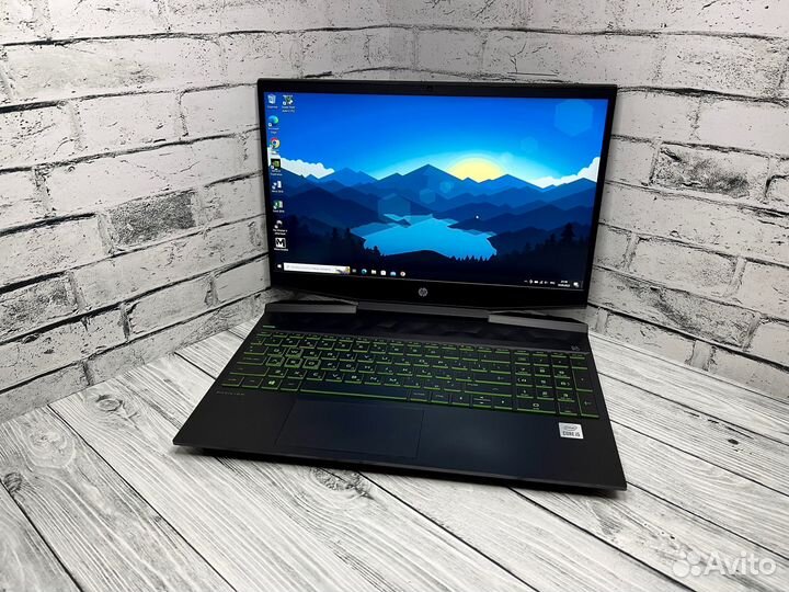 Игровой ноутбук HP Pavilion Gaming RTX/i5/SSD
