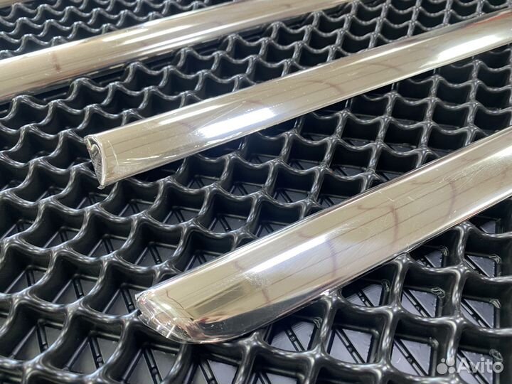 Накладки на двери молдинги BMW E46