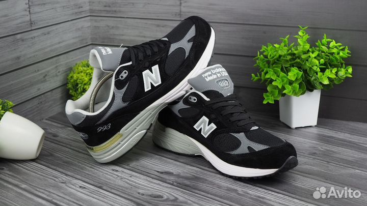 Кроссовки new balance 993 черный