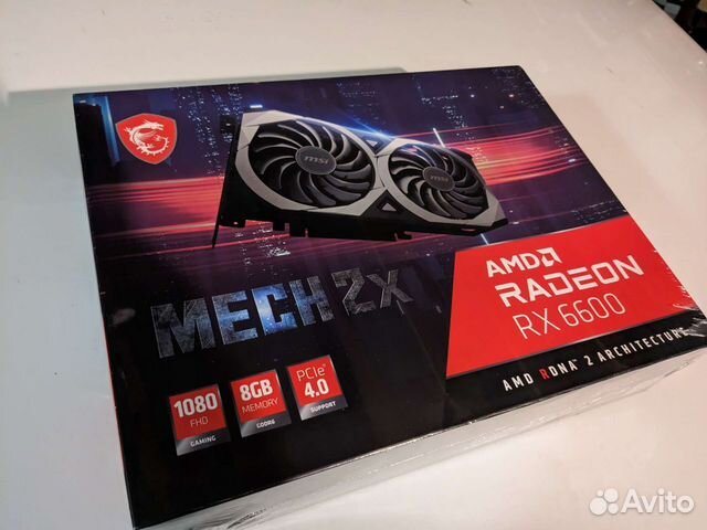 Radeon RX 6600 mech 2X 8G