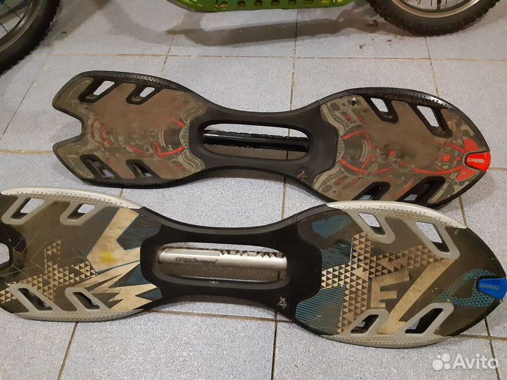 Скейтборд на 2 колесах