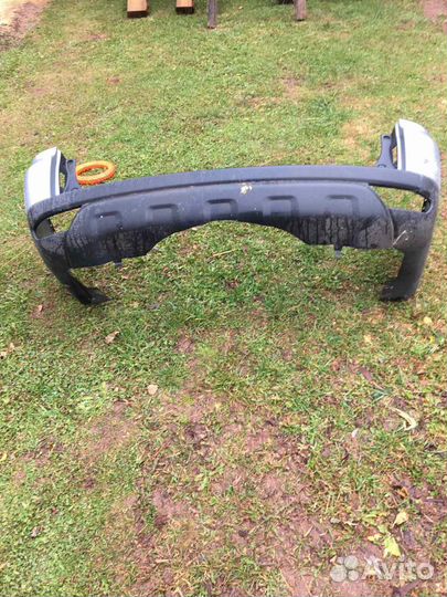 Задний бампер на mitsubishi pajero sport 2