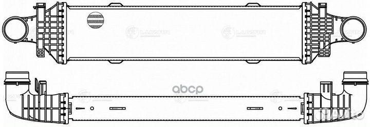 Онв (радиатор интеркулера) для а/м Mercedes-Ben