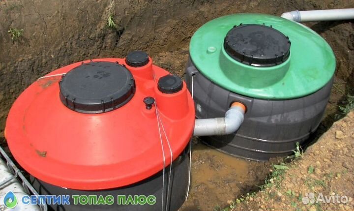 Септик под ключ. Рассрочка 12 мес