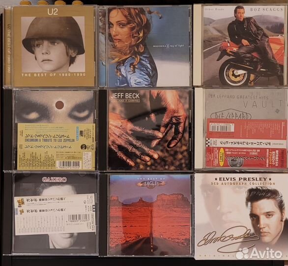 Cd диски japan usa