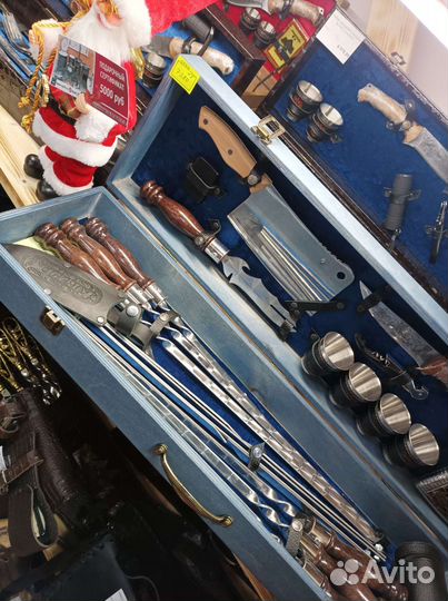 Подарочный комплект шашлычный