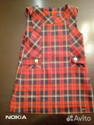 Сарафан школьный 122 размер
