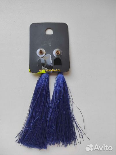 Серьги кисти