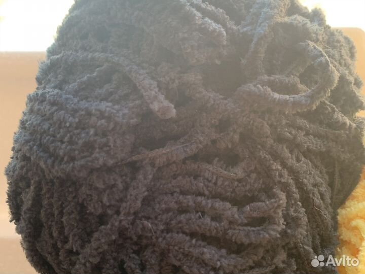 Пряжа пушистая