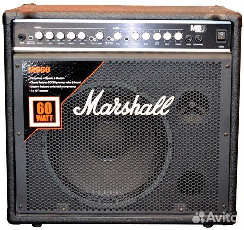 Комбоусилитель басовый Marshall MB 60