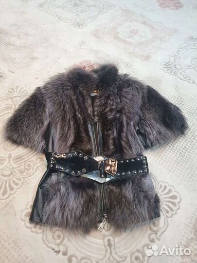 Жилетка меховая женская натуральная