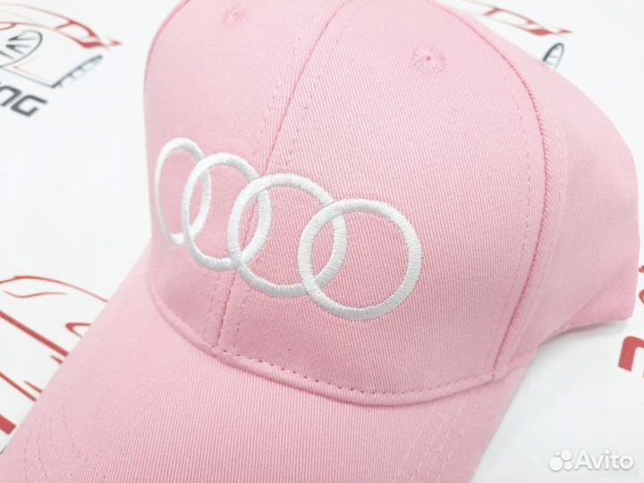 Бейсболка Audi розовая