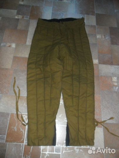 Ватные брюки