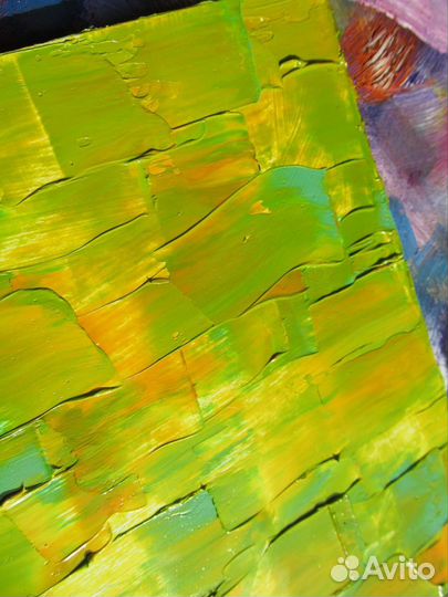 Масляная живопись зелень