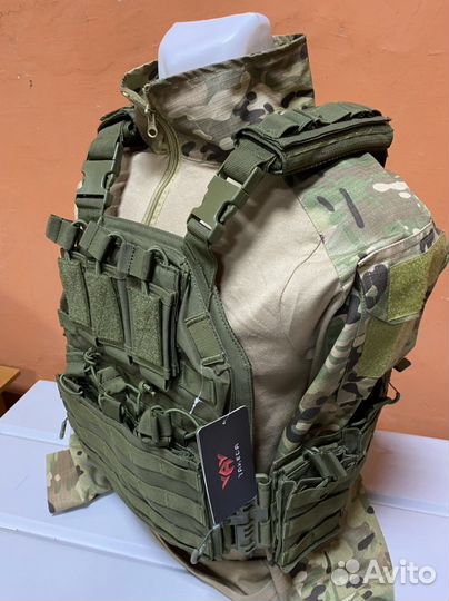 Разгрузочный жилет якеда Yakeda олива