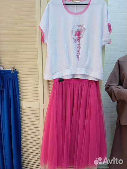 Женская летняя одежда больших размеров