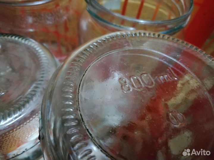 Банки стеклянные под закатку 0.5л, 0.7л, 1л