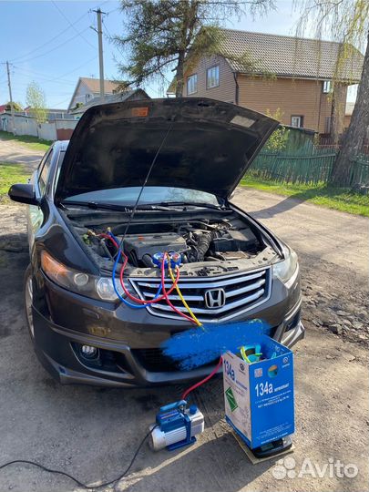 Заправка кондиционеров авто на выезд