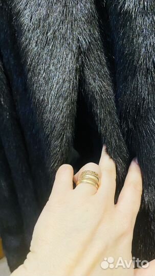 Шуба из хорька с капюшоном 48 50