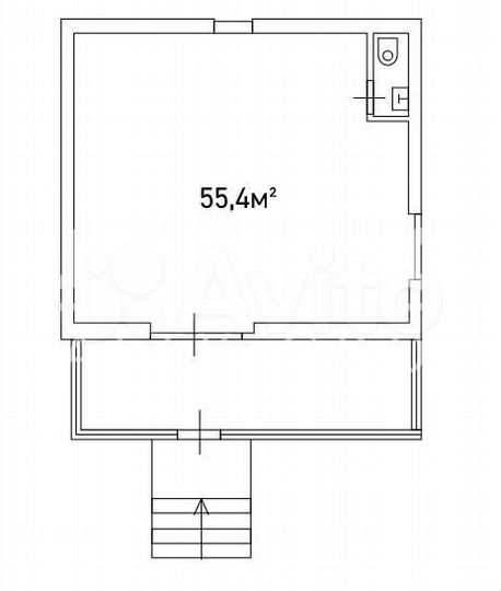 Продам торговое помещение, 55 м²