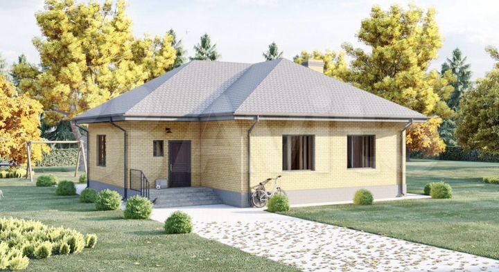 Дом 130 м² на участке 12,3 сот.