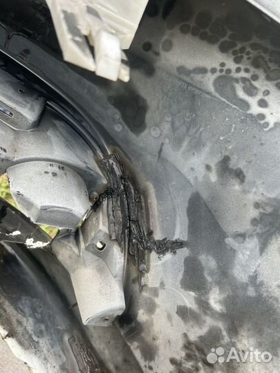 Бампер на mitsubishi lancer 10
