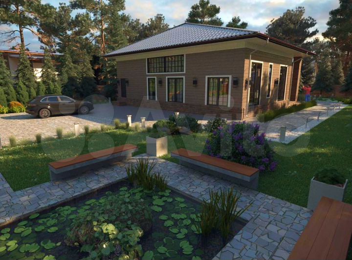 Дом 220 м² на участке 34,2 сот.