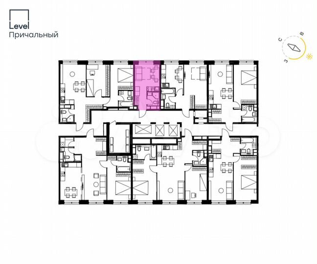 Квартира-студия, 17,3 м², 16/33 эт.