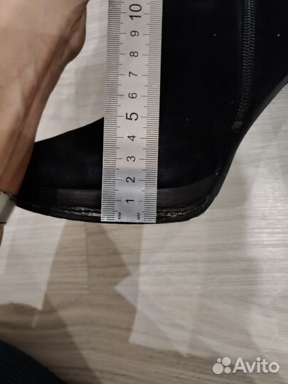 Ботфорты натуральная замша Ria Rosa