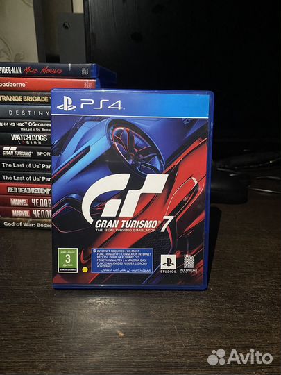 Игра для приставки gran turismo 7 ps4