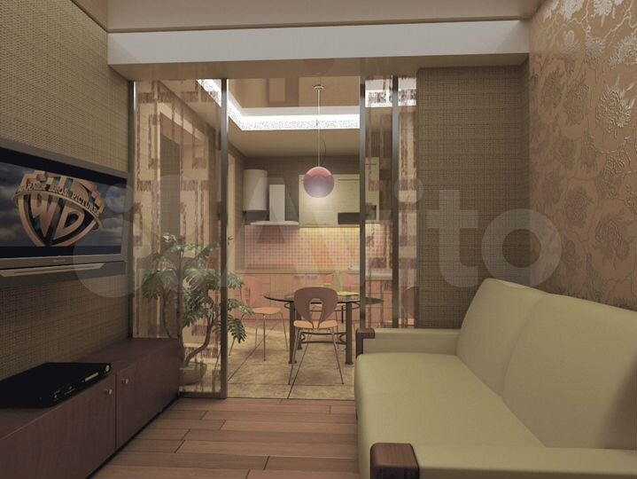 2-к. квартира, 51 м², 6/12 эт.