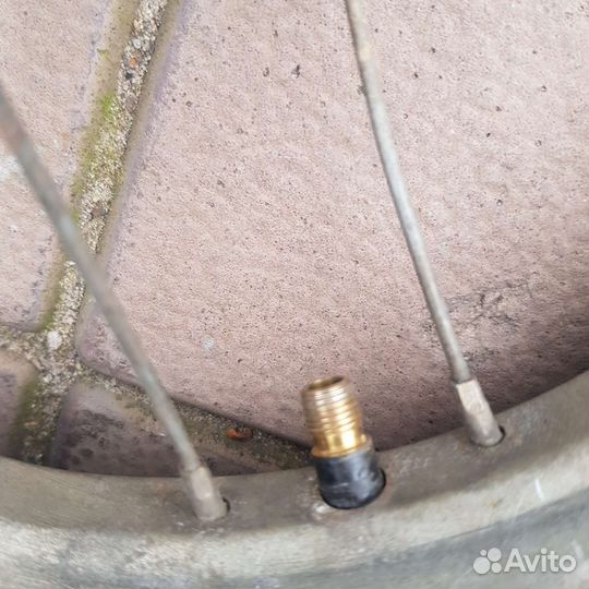 Колесо переднее от детского велика и камера