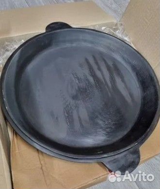 Крышка сковорода чугунная