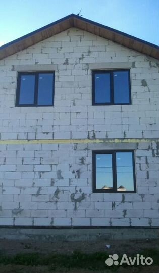 Остекление частного дома окнами пвх